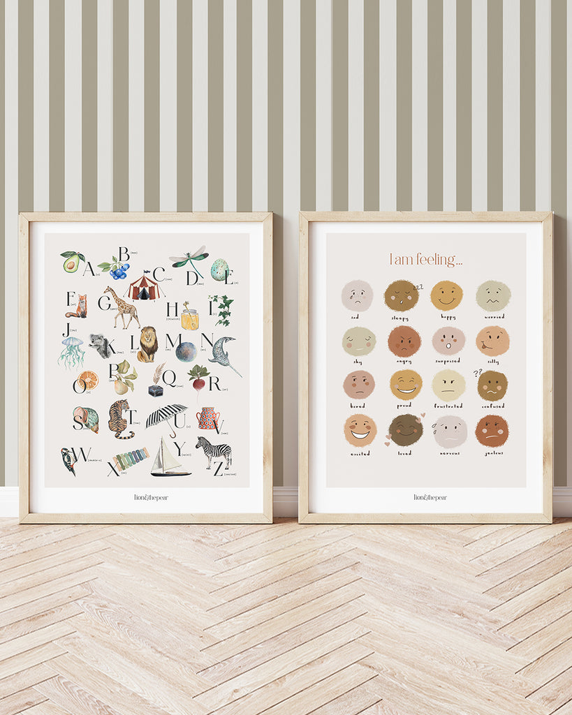 Big Little Feelings Print - Lion & The Pear