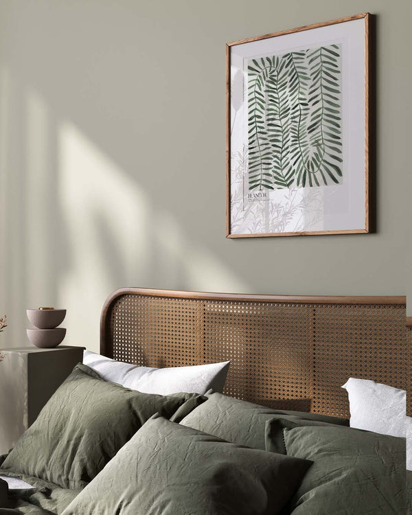 Alternative layout option for the framed version of the Flaneur definition poster