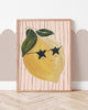 Lemon Squeezy Art Print - Lion & The Pear