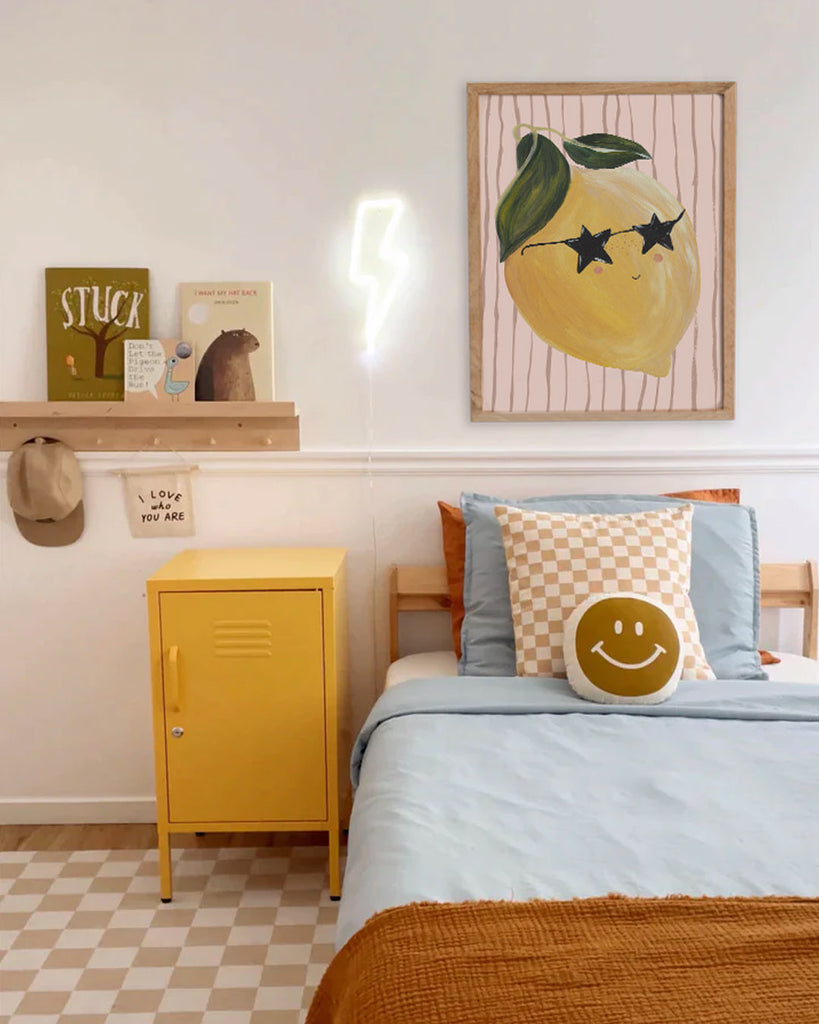 Lemon Squeezy Art Print - Lion & The Pear