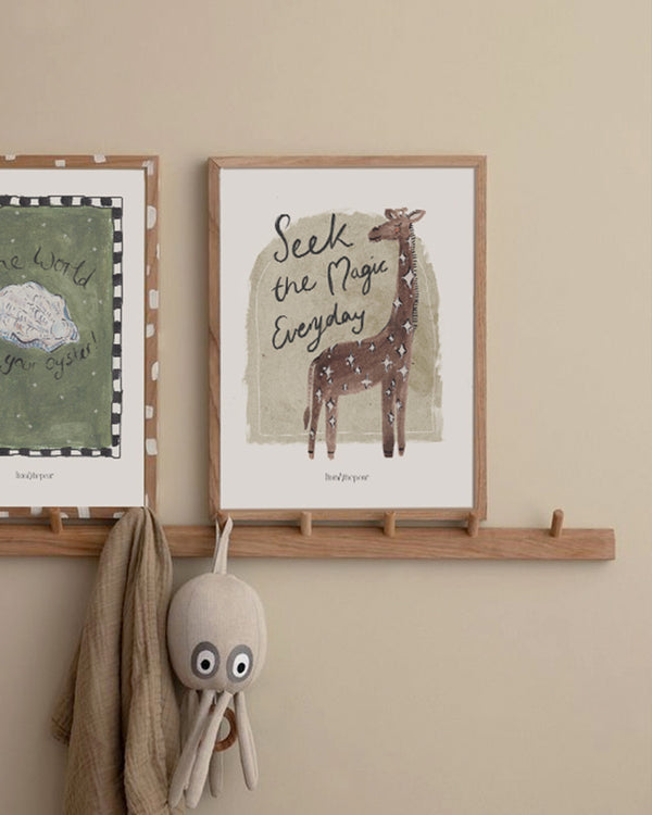 Seek The Magic Everyday Print - Lion & The Pear