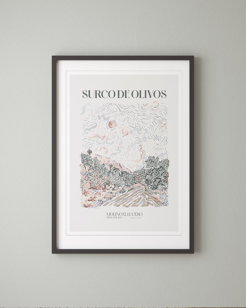 Surco De Olivos Print - Lion & The Pear