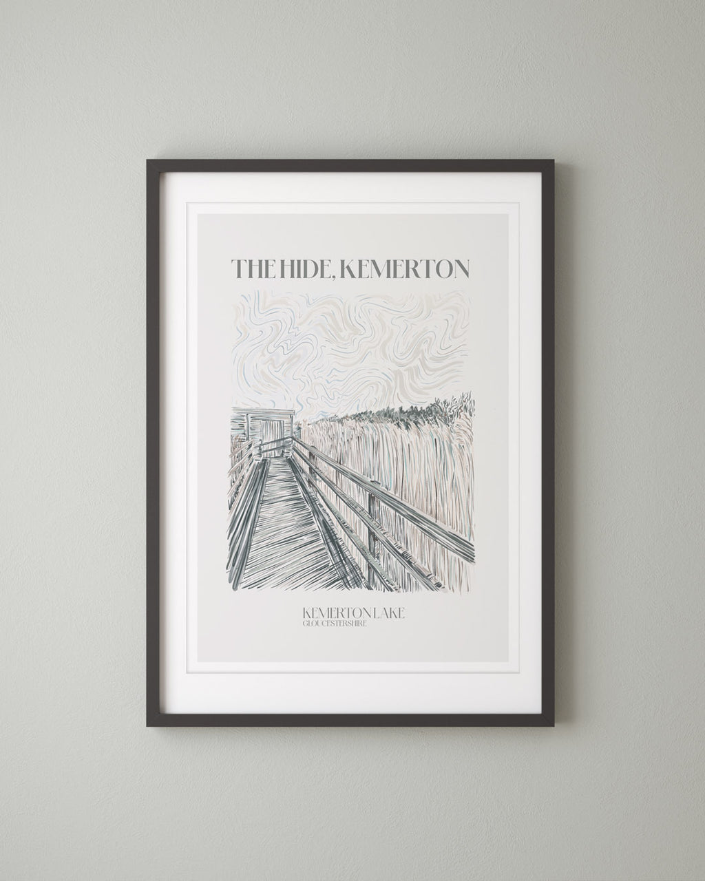 The Hide Kemmerton Lakes Print - Lion & The Pear
