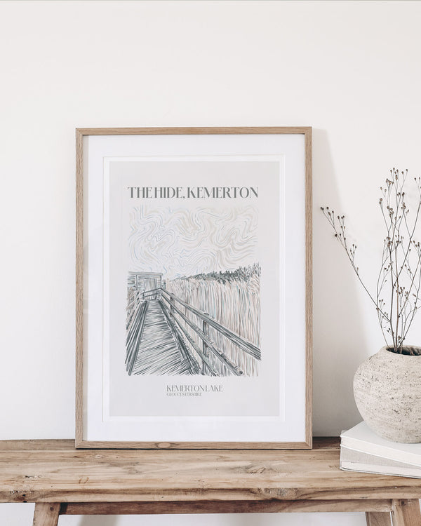 The Hide Kemmerton Lakes Print - Lion & The Pear