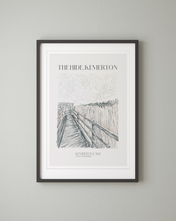 The Hide Kemmerton Lakes Print - Lion & The Pear