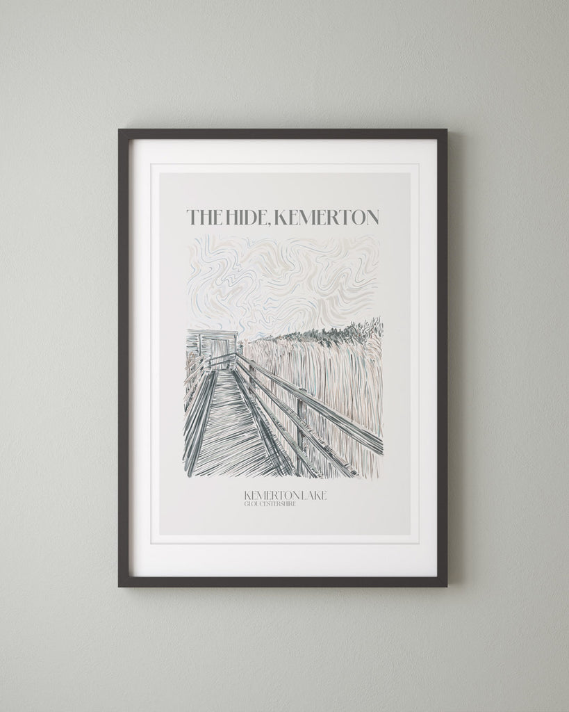The Hide Kemmerton Lakes Print - Lion & The Pear