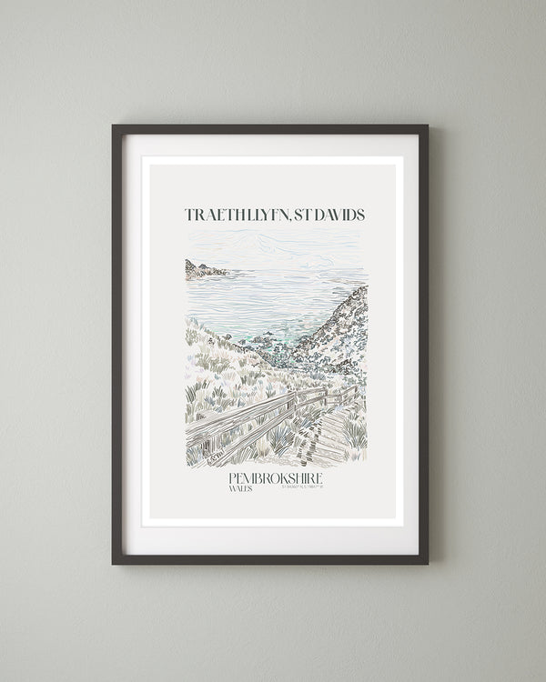 St Davids Pembrokeshire Print - Lion & The Pear