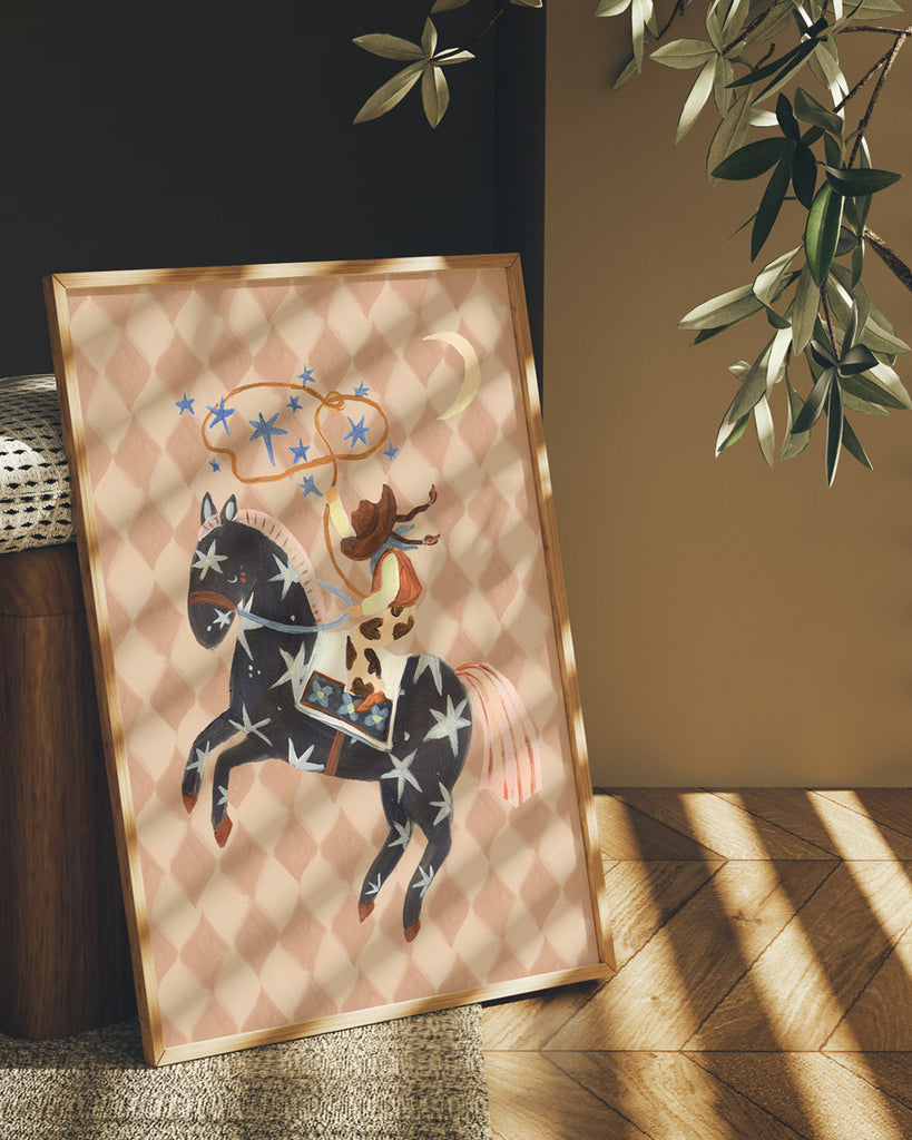 Catching Stars Cowgirl Has Landed