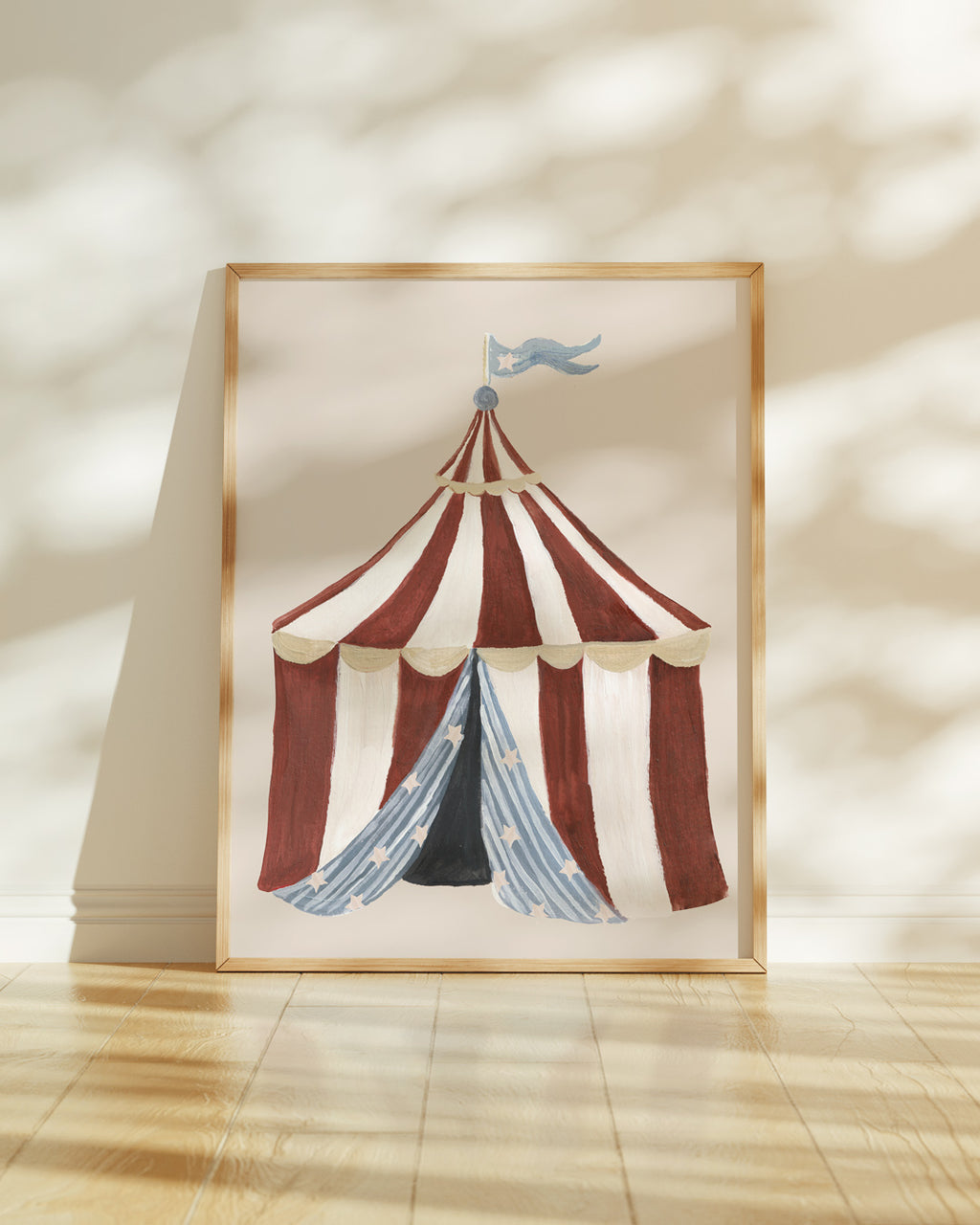 tent art Big Top Tent– Lion & The Pear