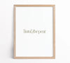 Premium Oak Picture Frame - Lion & The Pear